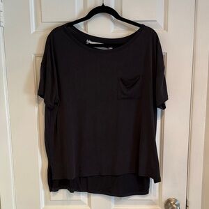 Silence + Noise BLACK Short Sleeve Tee